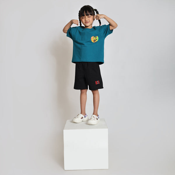 Everyday Oversized Shorts Black