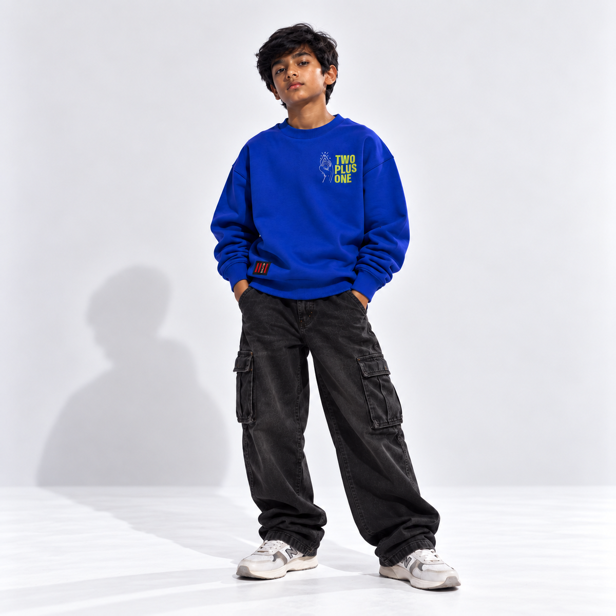 On My Time Sweatshirt Blue
