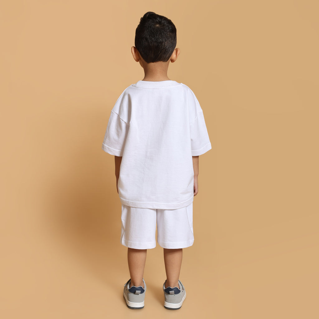 Easy Move Co-ord White
