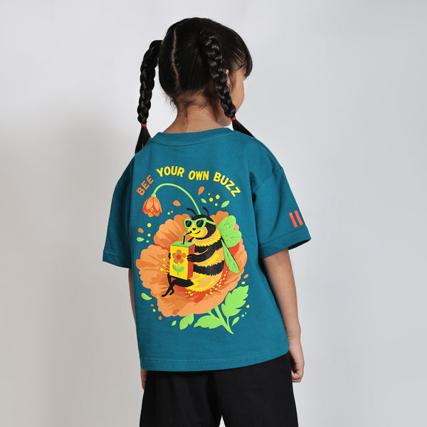 Honey Drip Boxy Tee Teal