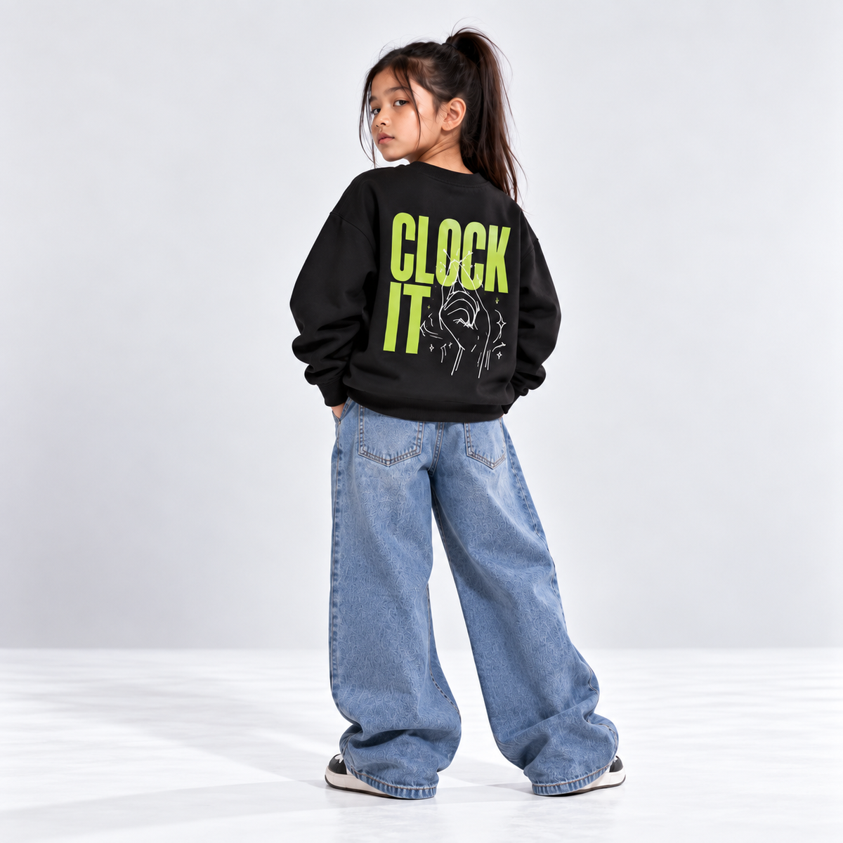 On My Time Sweatshirt Black