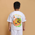 Honey Drip Boxy Tee White