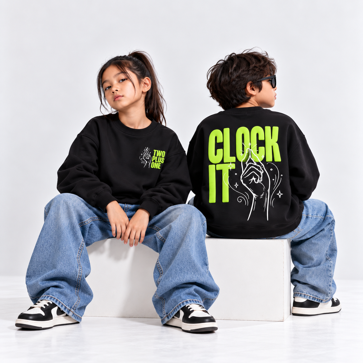 On My Time Sweatshirt Black