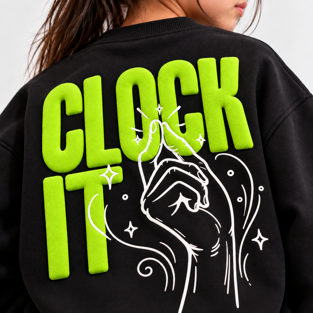 On My Time Sweatshirt Black