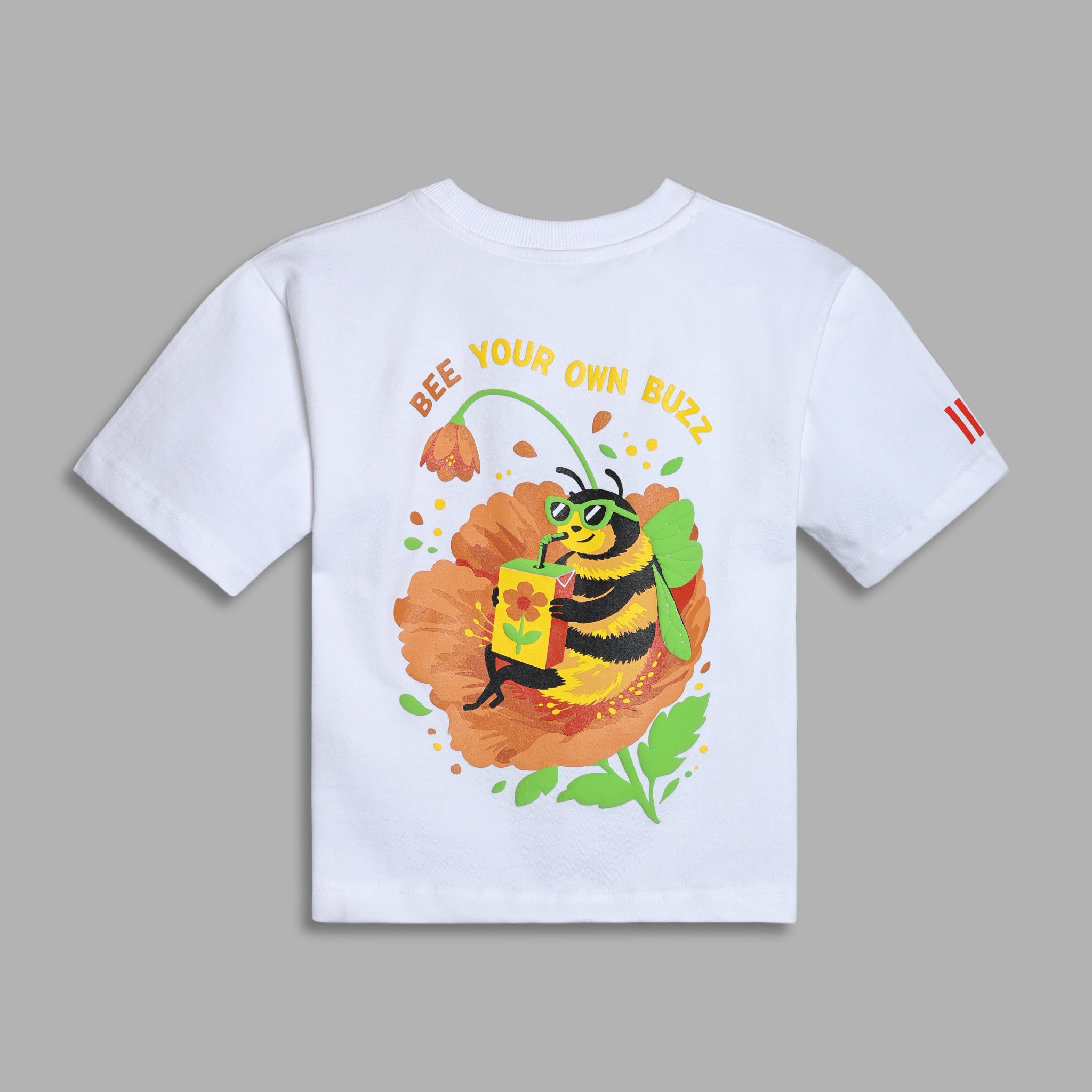 Honey Drip Boxy Tee White