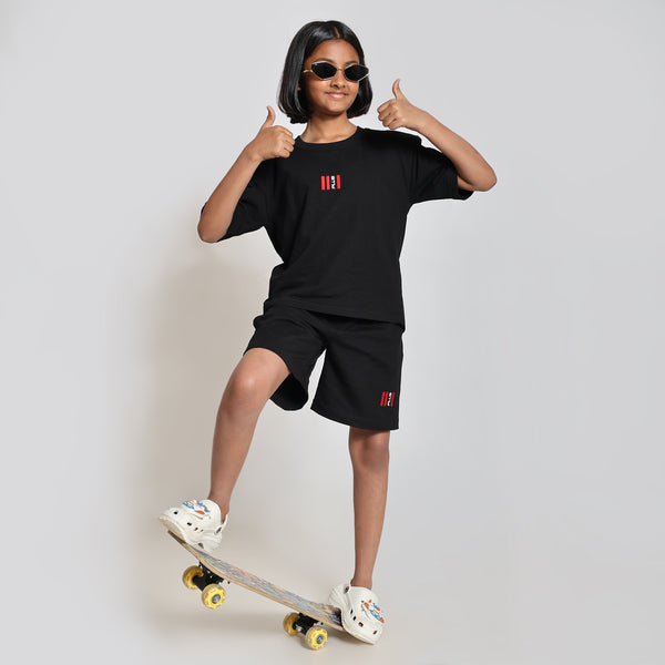 Easy Move Co-ord Black