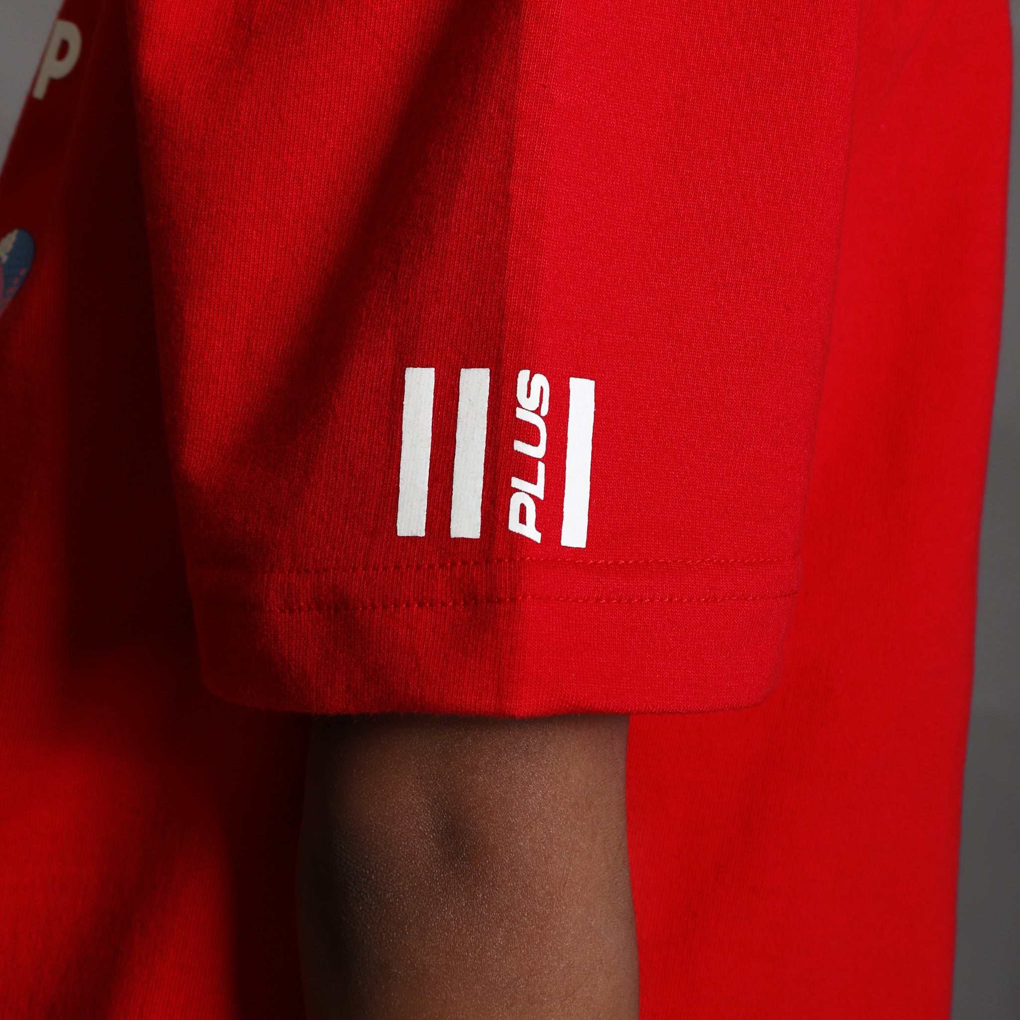 Octo Beats Boxy Tee Red