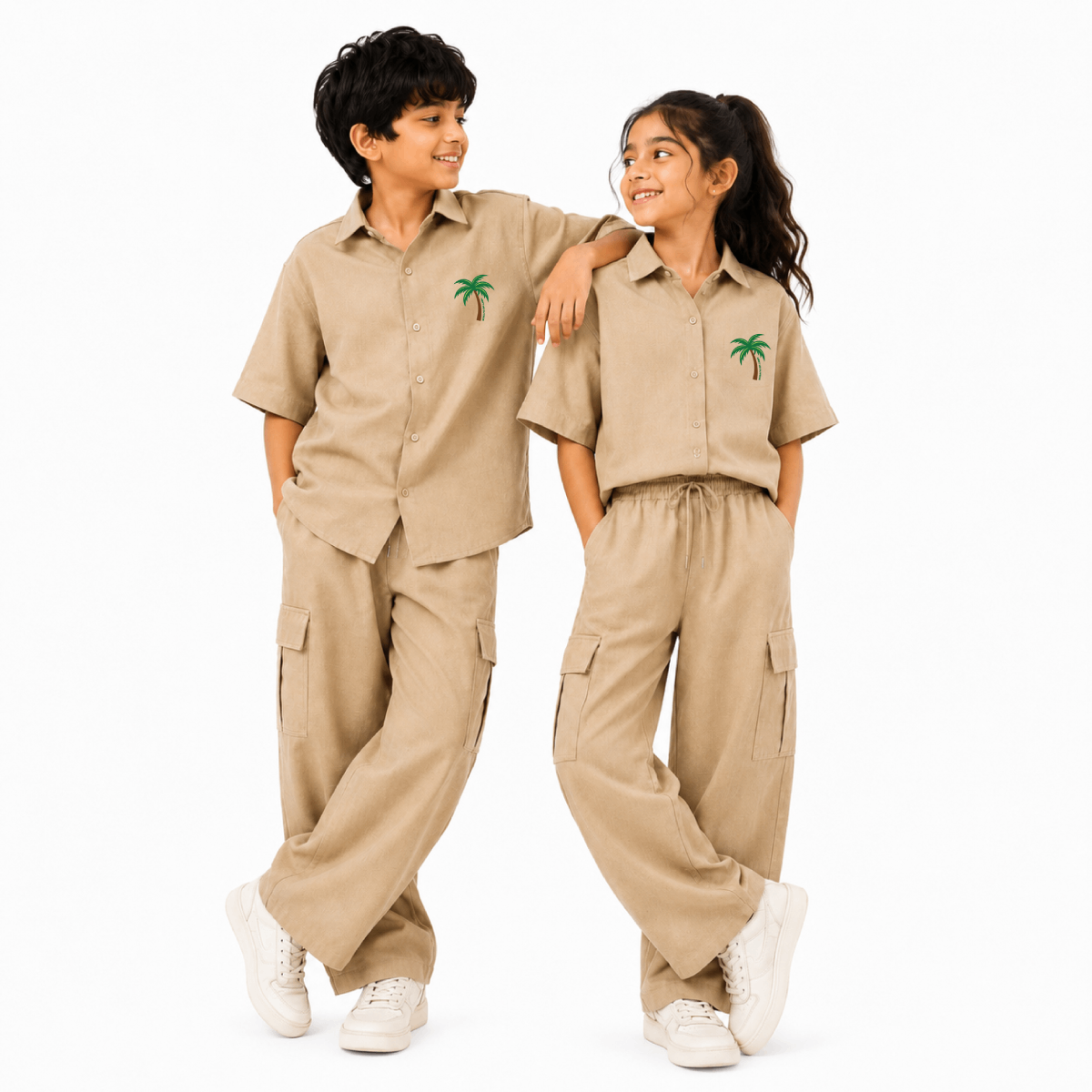 Everyday Escape Linen Co-Ord Beige